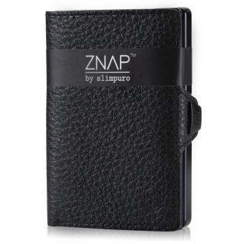 Slimpuro ZNAP, portofel subțire, 8 cărți, compartiment pentru monede, 8,9 × 1,5 × 6,3 cm (L × Î × l), protecție RFID