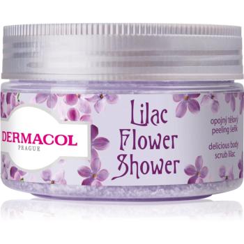 Dermacol Flower Care Lilac exfoliant de corp cu zahăr 200 g