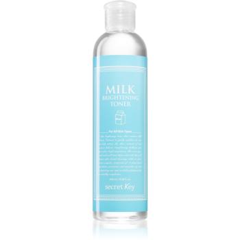 Secret Key Fresh Nature Milk loțiune nutritivă iluminatoare cu efect exfoliant 248 ml