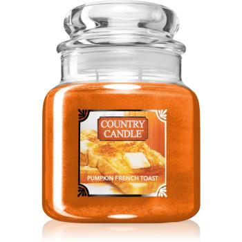 Country Candle Pumpkin French Toast lumânare parfumată 453,6 g