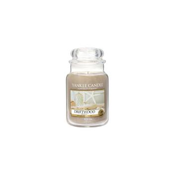 Lumânare parfumată Yankee Candle Driftwood, timp de ardere 110 h