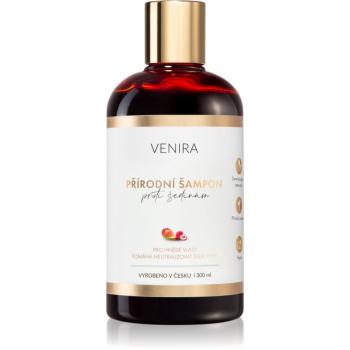 Venira Shampoo for Greying Hair sampon natural pentru nuante de par castaniu cu parfum Mango and Lychee 300 ml