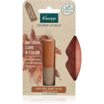 Kneipp Natural Care & Color balsam de buze colorat culoare Natural Dark Nude 3,5 g