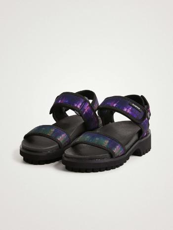 Desigual Track Sandal Sandale Negru