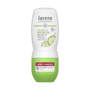 Lavera Deodorant răcoritor cu bilă, aroma lime Refresh (Deodorant Roll-on) 50 ml