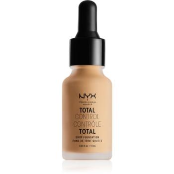 NYX Professional Makeup Total Control Drop Foundation make up culoare 08 True Beige 13 ml