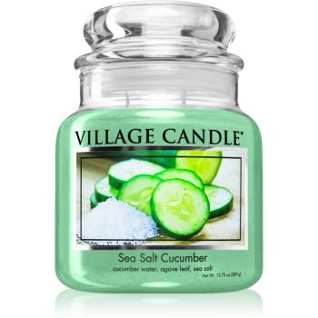 Village Candle Sea Salt Cucumber lumânare parfumată 389 g