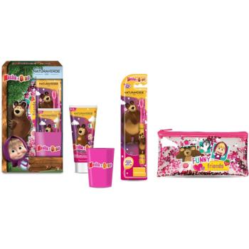 Masha & The Bear Oral Care Set set pentru îngrijirea dentară pentru copii