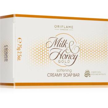 Oriflame Milk & Honey Gold Grand Celebration săpun solid cu efect de hidratare 75 g