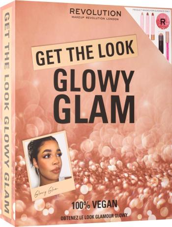 Revolution Set cadou de cosmetice decorative Get The Look: Glowy Glam