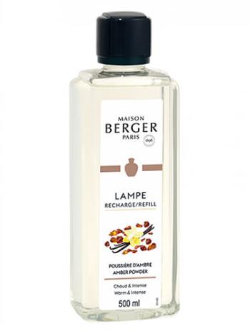 Maison Berger Paris Umplere pentru lampă catalitică Pulbere de chihlimbar Amber Powder (Lampe Recharge/Refill) 500 ml