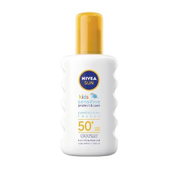 Nivea Spray pentru copii SPF 50+ Sun Kids ( Sensitiv e Protect & Care Sun Spray) 200 ml