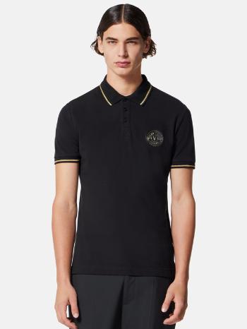 Versace Jeans Couture Polo Tricou Negru