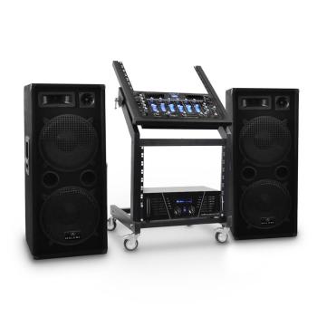 Electronic-Star DJ PA Set Sistem Rack Star Series Mars Flash Bluetooth