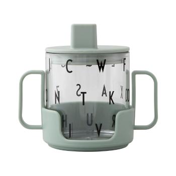 Cană pentru copii Design Letters Grow With Your Cup, verde