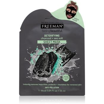 Freeman Feeling Beautiful mască compresă hidratantă cu cărbune activ 25 ml