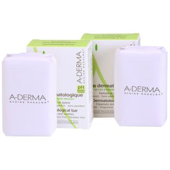 A-Derma Original Care baton dermatologic pentru curatare pentru piele sensibila si iritata 2 x100 g