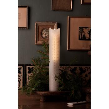 Lumânare advent cu LED Sirius Sara Gold Dots, 29 cm