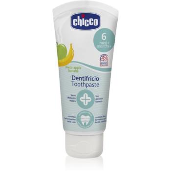 Chicco Oral Care Toothpaste Pasta de dinti pentru copii. aroma Apple & Banana 6 m+ 50 ml