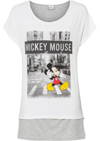Bluză lungă 2 în 1 cu Mickey Mouse