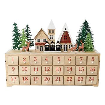 Calendar Advent Carol Singers LED – Rex London