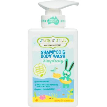 Jack N’ Jill Simplicity gel de duș și șampon delicat pentru copii 2 in 1 300 ml
