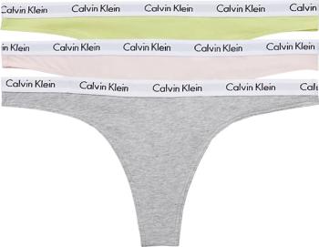 Calvin Klein 3 PACK - tanga pentru femei QD3587E-13X XS