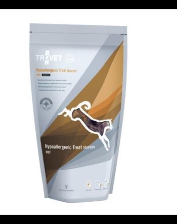 TROVET Hypoallergenic Treat Ostrich HOT recompensa caini hipoalergenica, cu strut 150 g