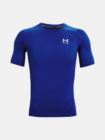 Under Armour HG Armour Comp SS Tricou Albastru