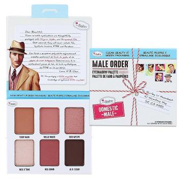 theBalm Paletă de farduri de ochi Male Order - nuanță Domestic 13,2 g