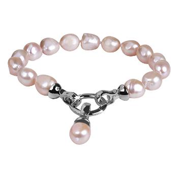 JwL Luxury Pearls Brațară din perle veridice roz JL0556