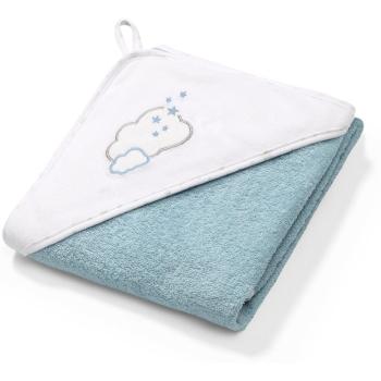 BabyOno Towel prosop de baie cu glugă 76 x 76 cm Blue 1 buc