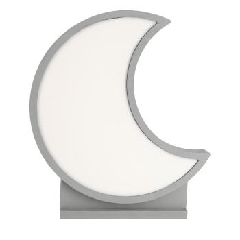 Veioză pentru copii gri Moon – Candellux Lighting