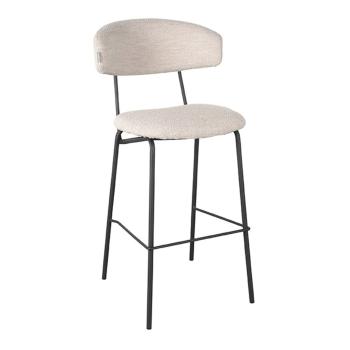 Scaune de bar crem 2 buc. 105 cm Zack – LABEL51