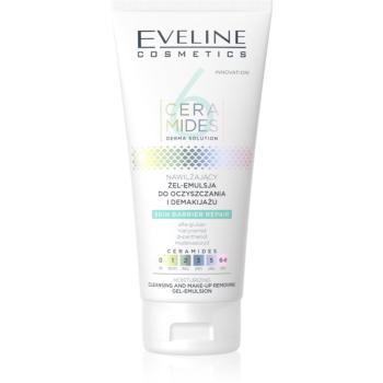 Eveline Cosmetics 6 Ceramides emulsie-gel pentru curatare profunda 150 ml