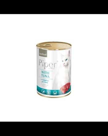 DOLINA NOTECI PIPER Hrana umeda pentru pisici sterilizate, cu ton, 400 g