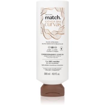 Match. Science of Curves balsam (nu necesita clatire) pentru par ondulat si cret 300 ml