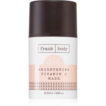 Frank Body Face Care Brightening masca pentru albirea tenului 50 ml