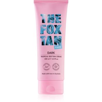 The Fox Tan Dark Tropical loțiune autobronzantă hidratantă 200 ml