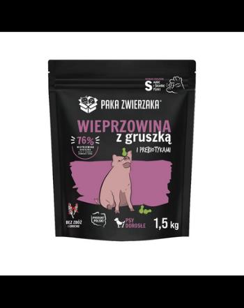 PAKA ZWIERZAKA Seventh Heaven hrana pentru caini, porc si para S 1,5 kg