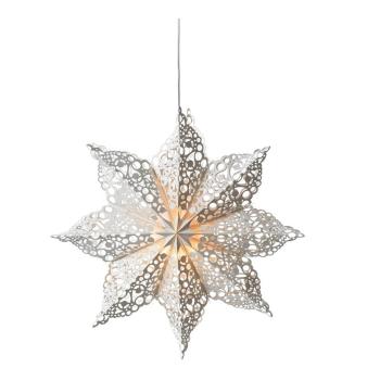 Decorațiune luminoasă albă ø 70 cm  cu model de Crăciun Hall – Markslöjd