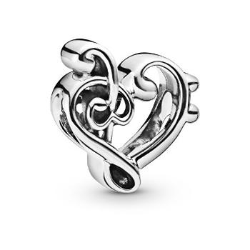 Pandora Mărgea din argint Dragostea de muzică 798346