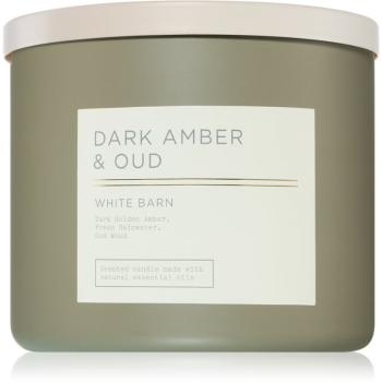 Bath & Body Works Dark Amber & Oud lumânare parfumată 411 g