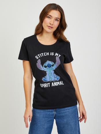 ZOOT.Fan Disney Stitch Disney Lilo & Stitch Tricou Negru