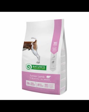 NATURES PROTECTION Junior Lamb All breeds 7,5 kg hrana catei, cu miel