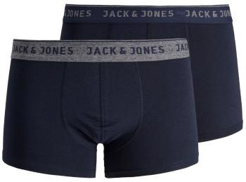 Jack&Jones 2 PACK - boxeri pentru bărbați JACVINCENT 12138239 Navy Blazer L