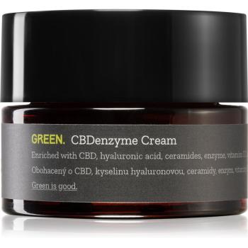 Canneff Green CBDenzyme Cream tratament intensiv împotriva îmbătrânirii pielii 50 ml