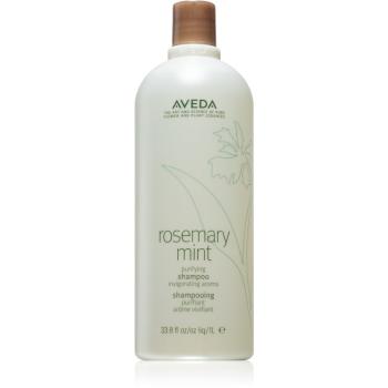 Aveda Rosemary Mint Purifying Shampoo curatarea profunda a scalpului pentru stralucire 1000 ml