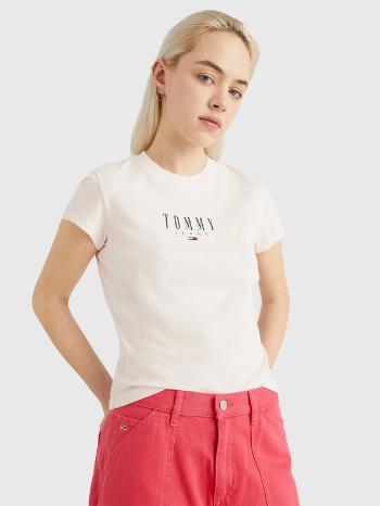 Tommy Jeans Essential Tricou Roz