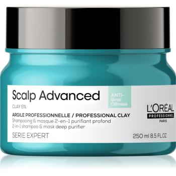 L’Oréal Professionnel Serie Expert Scalp Advanced șampon și mască 2 în 1 pentru par si scalp gras 250 ml